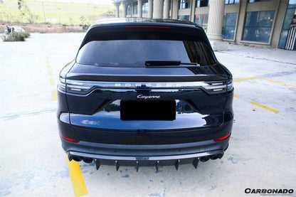 Carbonado 2018-2025 Porsche 9Y0 Cayenne S    GTS    E-Hybrid OD Style Carbon Fiber Trunk Spoiler