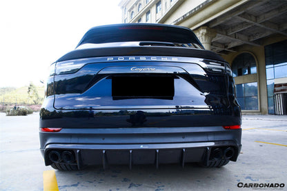 Carbonado 2018-2023 Porsche 9Y0.1 Cayenne S   E-Hybrid OD Style Rear Lip