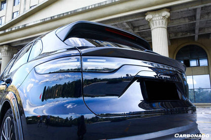 Carbonado 2018-2025 Porsche 9Y0 Cayenne S    GTS    E-Hybrid OD Style Carbon Fiber Trunk Spoiler