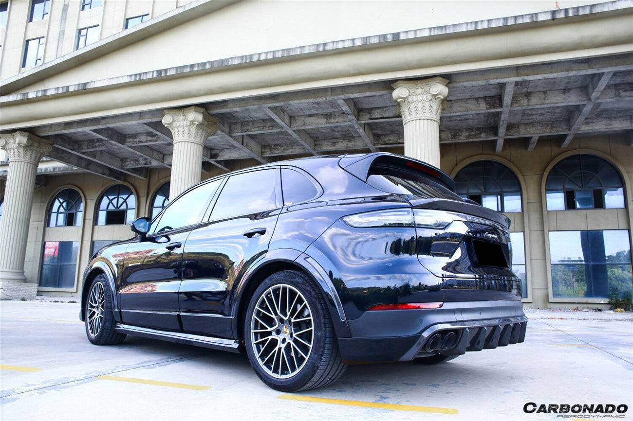 Carbonado 2018-2025 Porsche 9Y0 Cayenne S    GTS    E-Hybrid OD Style Carbon Fiber Trunk Spoiler