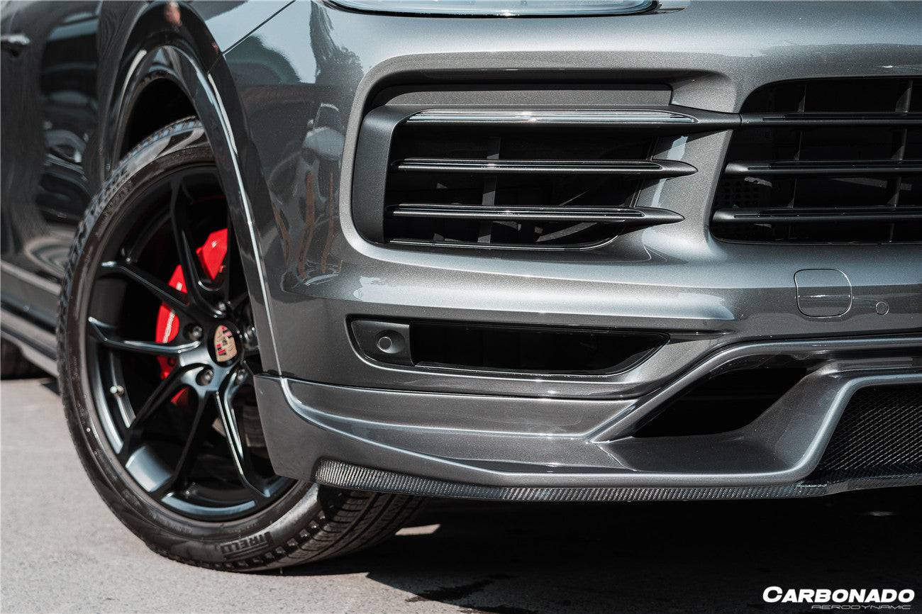 Carbonado 2018-2023 Porsche 9Y0.1 Cayenne S    E-Hybrid OD Style Front Lip