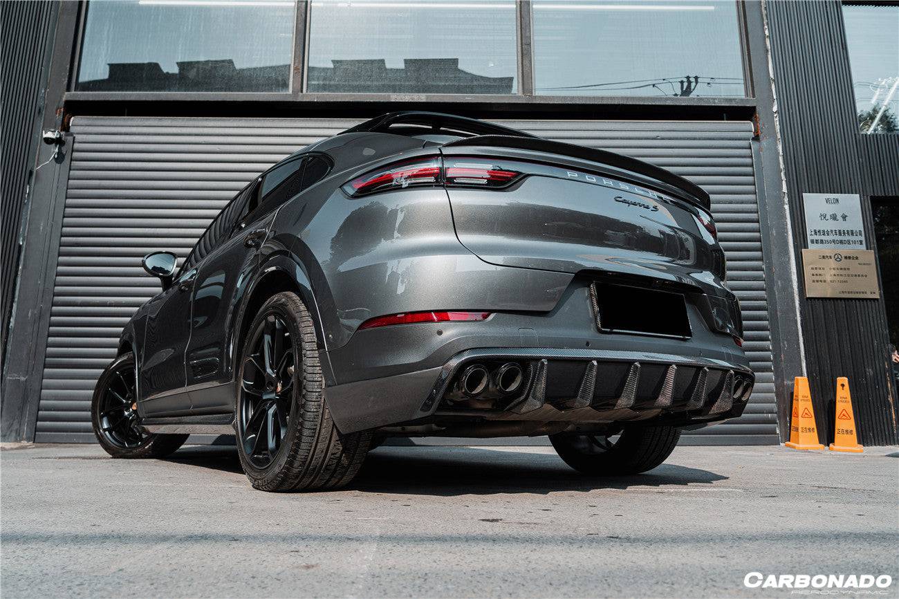 Carbonado 2018-2023 Porsche 9Y0.1 Cayenne S   E-Hybrid OD Style Rear Lip