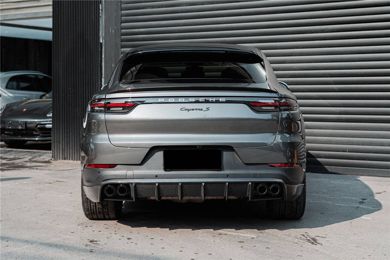 Carbonado 2018-2023 Porsche 9Y0.1 Cayenne S   E-Hybrid OD Style Rear Lip