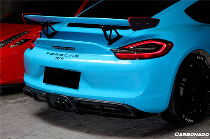 Carbonado 2012-2016 Porsche 981 Boxster  Cayman GT4 Style Trunk Spoiler