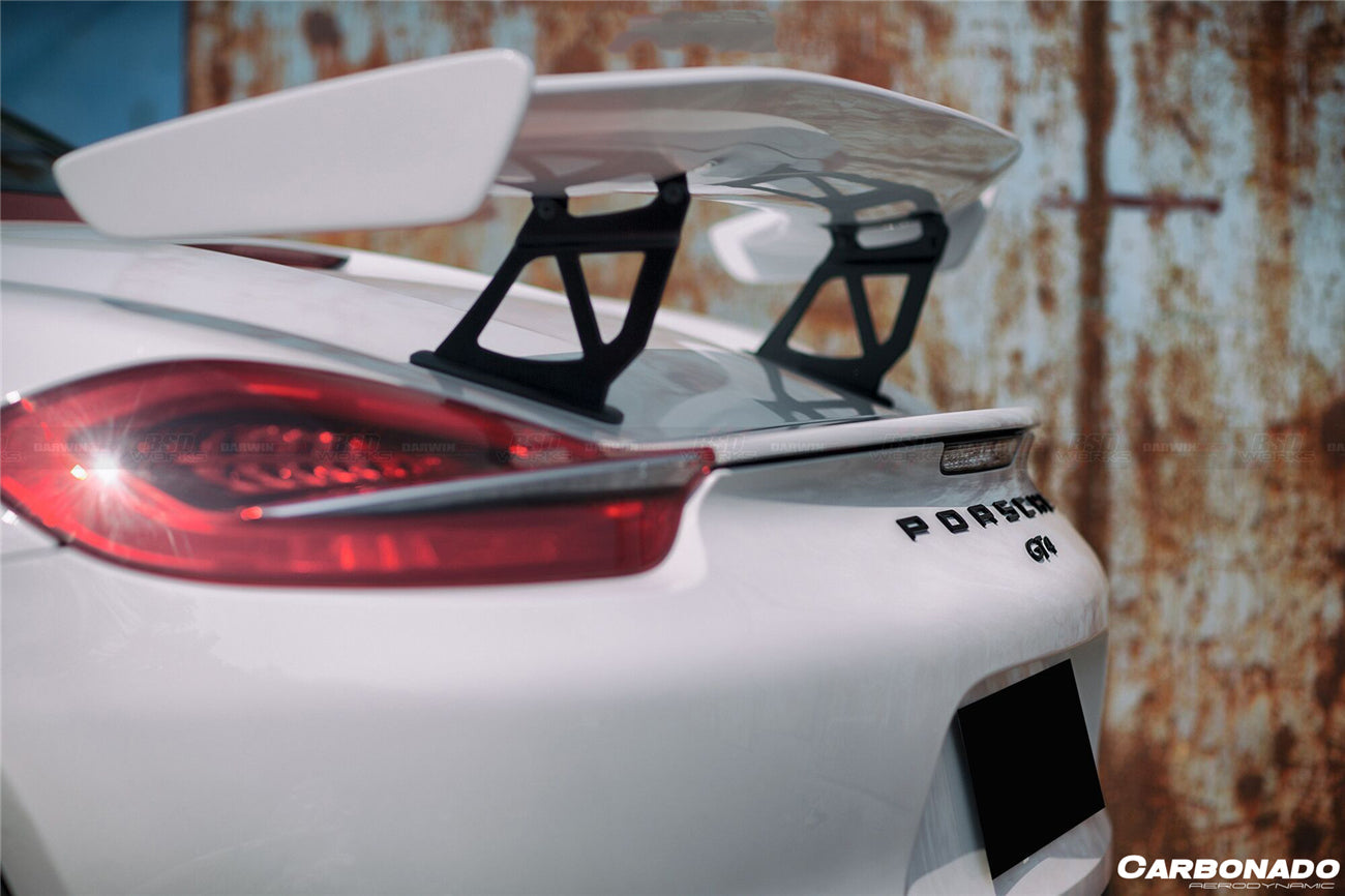 Carbonado 2012-2016 Porsche 981 Boxster  Cayman GT4 Style Trunk Spoiler