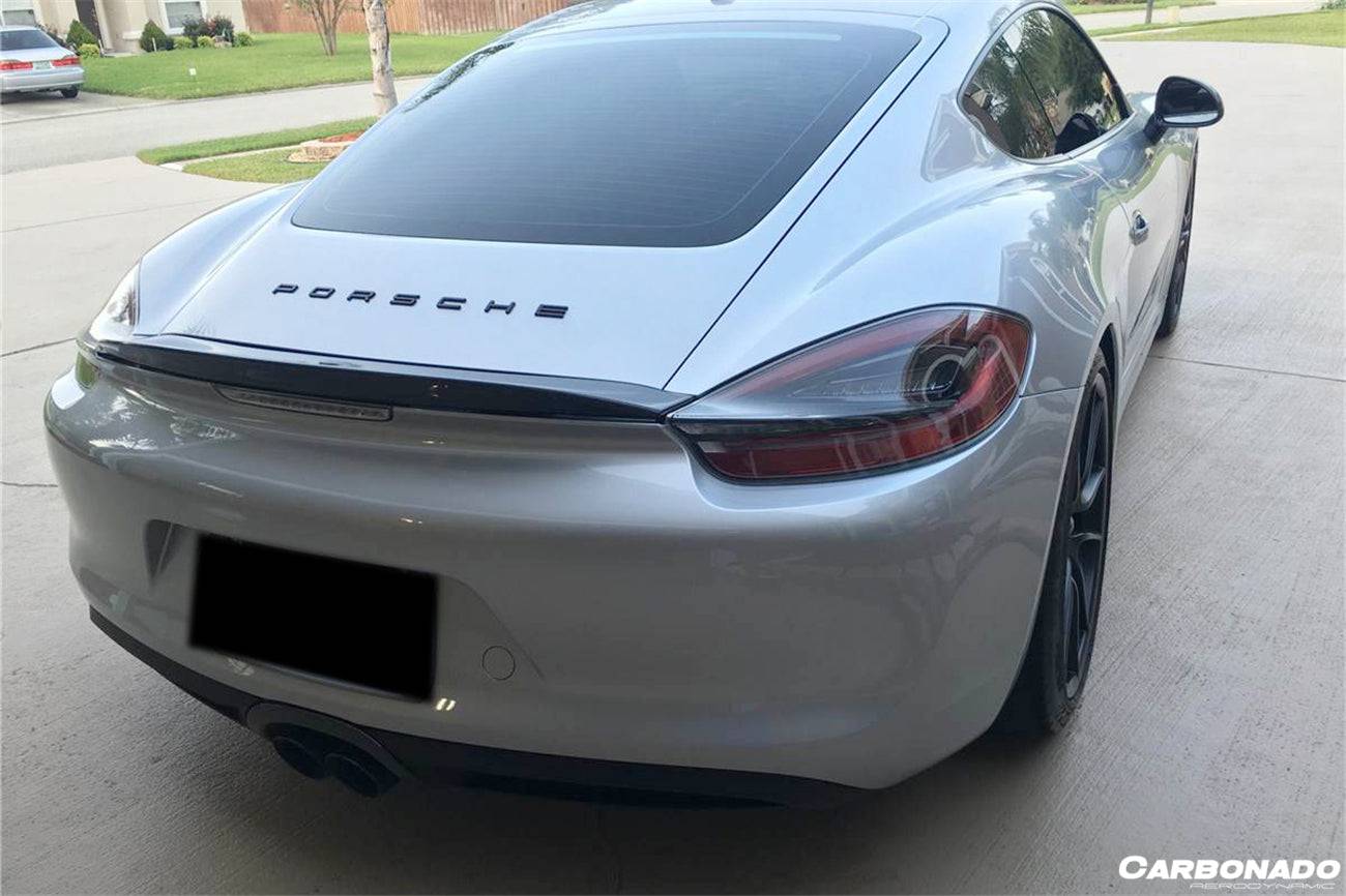 Carbonado 2012-2016 Porsche Boxster And Cayman 981 SPY Style Spoiler