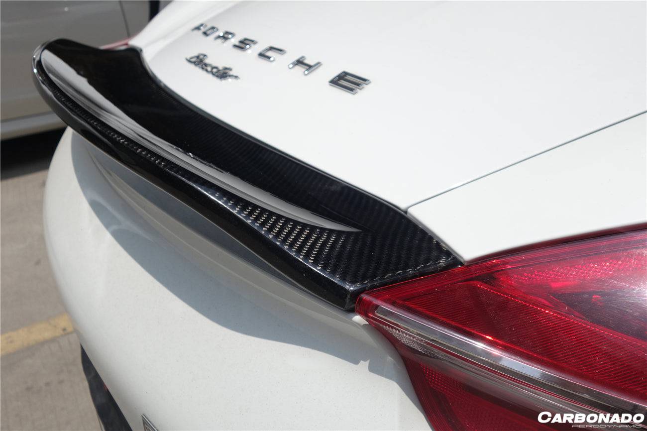 Carbonado 2012-2016 Porsche Boxster And Cayman 981 SPY Style Spoiler