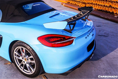 Carbonado 2012-2016 Porsche 981 Boxster  Cayman GT4 Style Trunk Spoiler