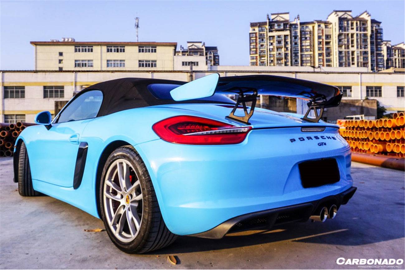 Carbonado 2012-2016 Porsche 981 Boxster  Cayman GT4 Style Trunk Spoiler