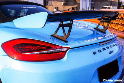 Carbonado 2012-2016 Porsche 981 Boxster  Cayman GT4 Style Trunk Spoiler
