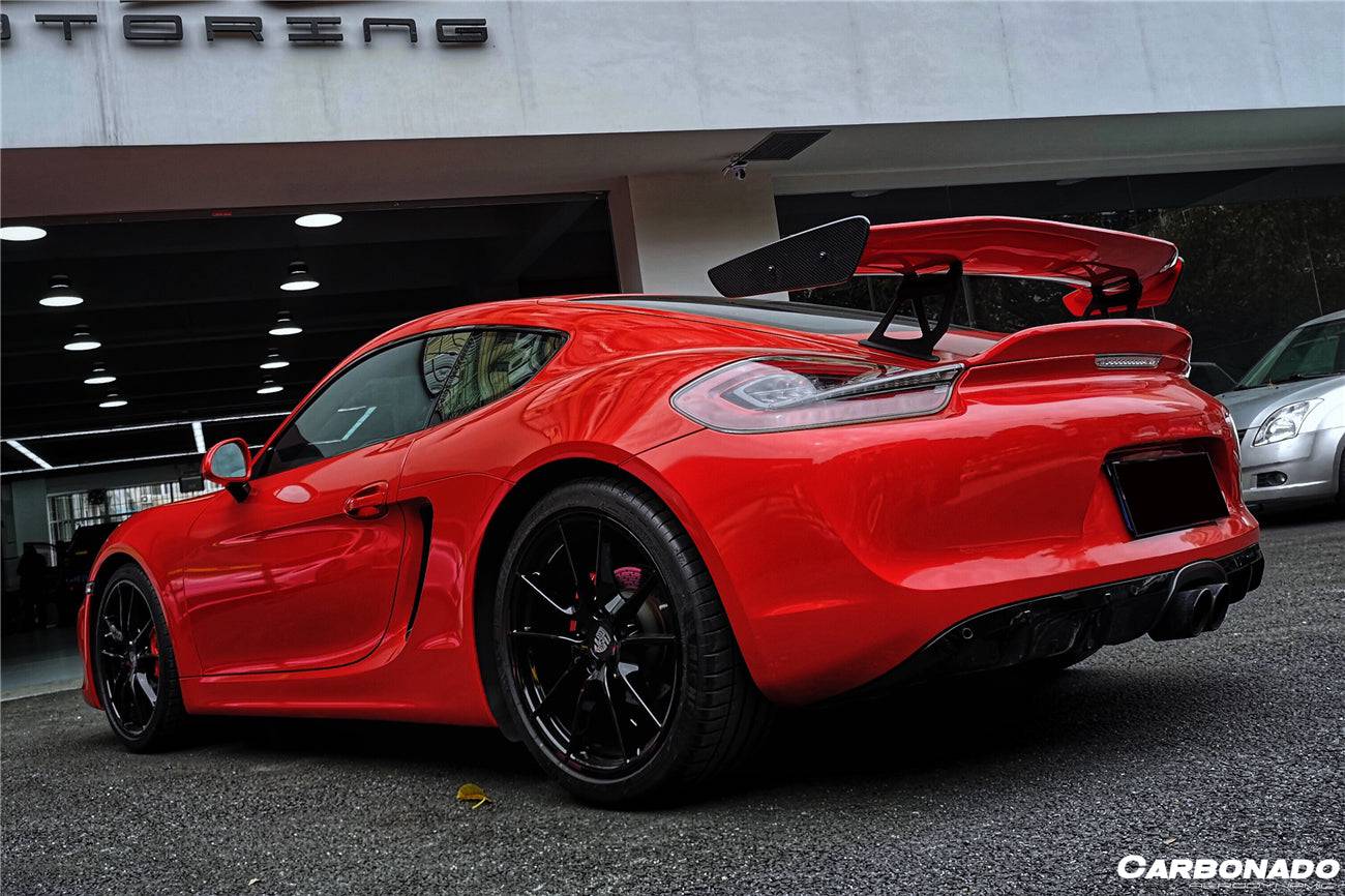 Carbonado 2012-2016 Porsche 981 Boxster  Cayman GT4 Style Trunk Spoiler
