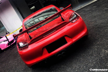 Carbonado 2012-2016 Porsche 981 Boxster  Cayman GT4 Style Trunk Spoiler