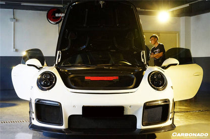 Carbonado 2013-2019 Porsche 991 Turbo    S GT2RS Style Front Bumper and Fender
