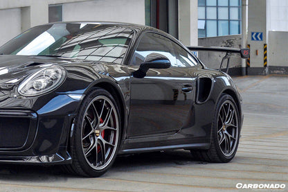 Entradas de aire laterales de fibra de carbono estilo Porsche 911 991 Turbo S GT2RS Carbonado 2013-2019