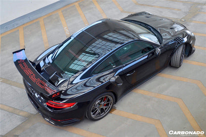 Alerón de maletero estilo Porsche 911 991 Turbo S GT2RS Carbonado 2013-2019
