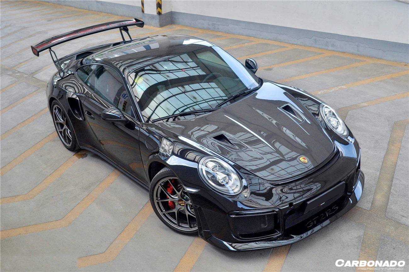 Carbonado 2013-2019 Porsche 991 Turbo    S GT2RS Style Front Bumper and Fender