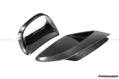 Entradas de aire laterales de fibra de carbono estilo Porsche 911 991 Turbo S GT2RS Carbonado 2013-2019