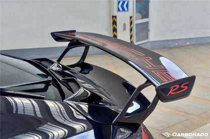 Alerón de maletero estilo Porsche 911 991 Turbo S GT2RS Carbonado 2013-2019