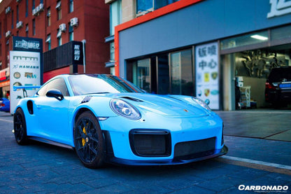 Carbonado 2013-2019 Porsche 991 Turbo    S GT2RS Style Front Bumper and Fender