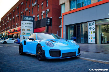 Carbonado 2013-2019 Porsche 991 Turbo    S GT2RS Style Front Bumper and Fender