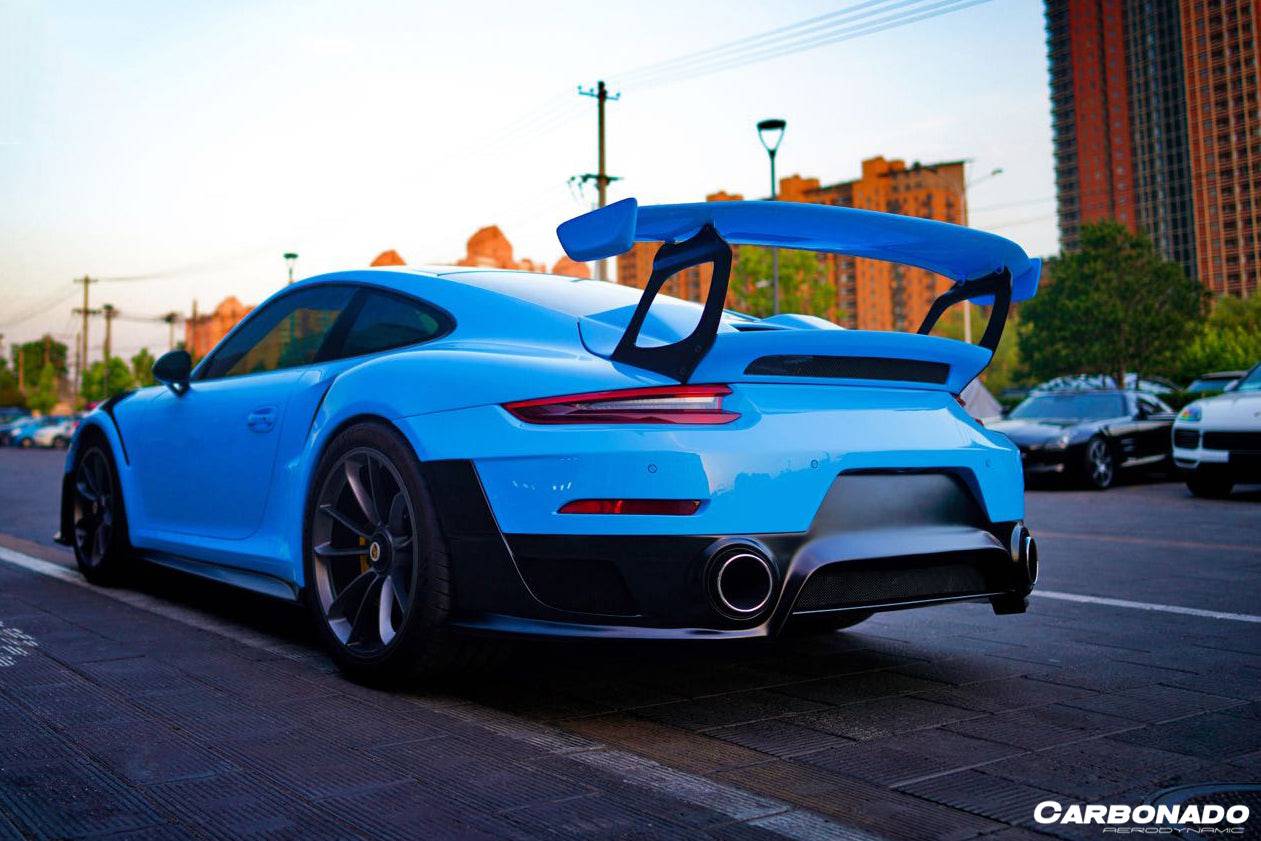 Faldones laterales estilo Porsche 911 991 Turbo S GT2RS Carbonado 2013-2019