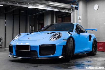 Carbonado 2013-2019 Porsche 991 Turbo    S GT2RS Style Front Bumper and Fender