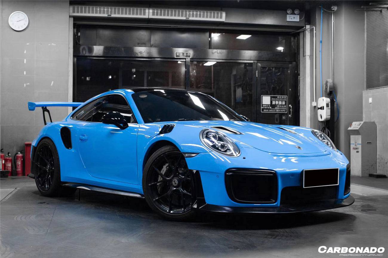 Carbonado 2013-2019 Porsche 911 991-2 Turbo S OEM Style Carbon Fiber Quarter Panel Side Scoops