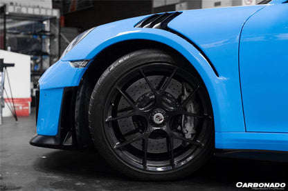 Carbonado 2013-2019 Porsche 991 Turbo    S GT2RS Style Front Bumper and Fender