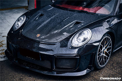 Carbonado 2013-2019 Porsche 991 Turbo    S GT2RS Style Front Bumper and Fender