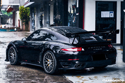 Alerón de maletero estilo Porsche 911 991 Turbo S GT2RS Carbonado 2013-2019