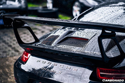Alerón de maletero estilo Porsche 911 991 Turbo S GT2RS Carbonado 2013-2019