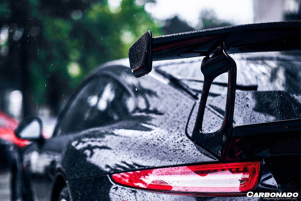 Alerón de maletero estilo Porsche 911 991 Turbo S GT2RS Carbonado 2013-2019