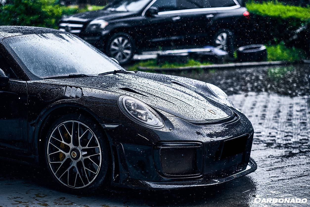 Carbonado 2013-2019 Porsche 991 Carrera    Targa S    4   4s GT2RS Style Carbon Fiber Hood