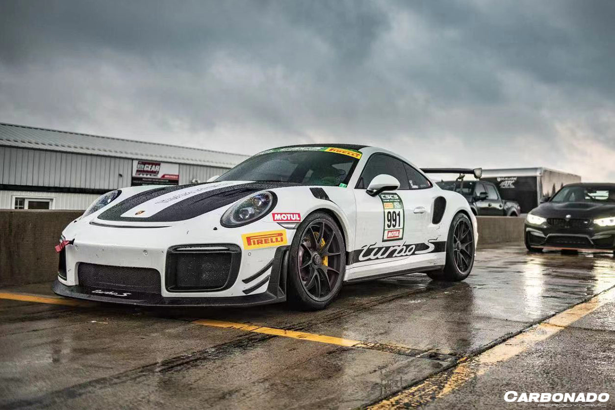 Carbonado 2013-2019 Porsche 991 Carrera    Targa S    4   4s GT2RS Style Carbon Fiber Hood