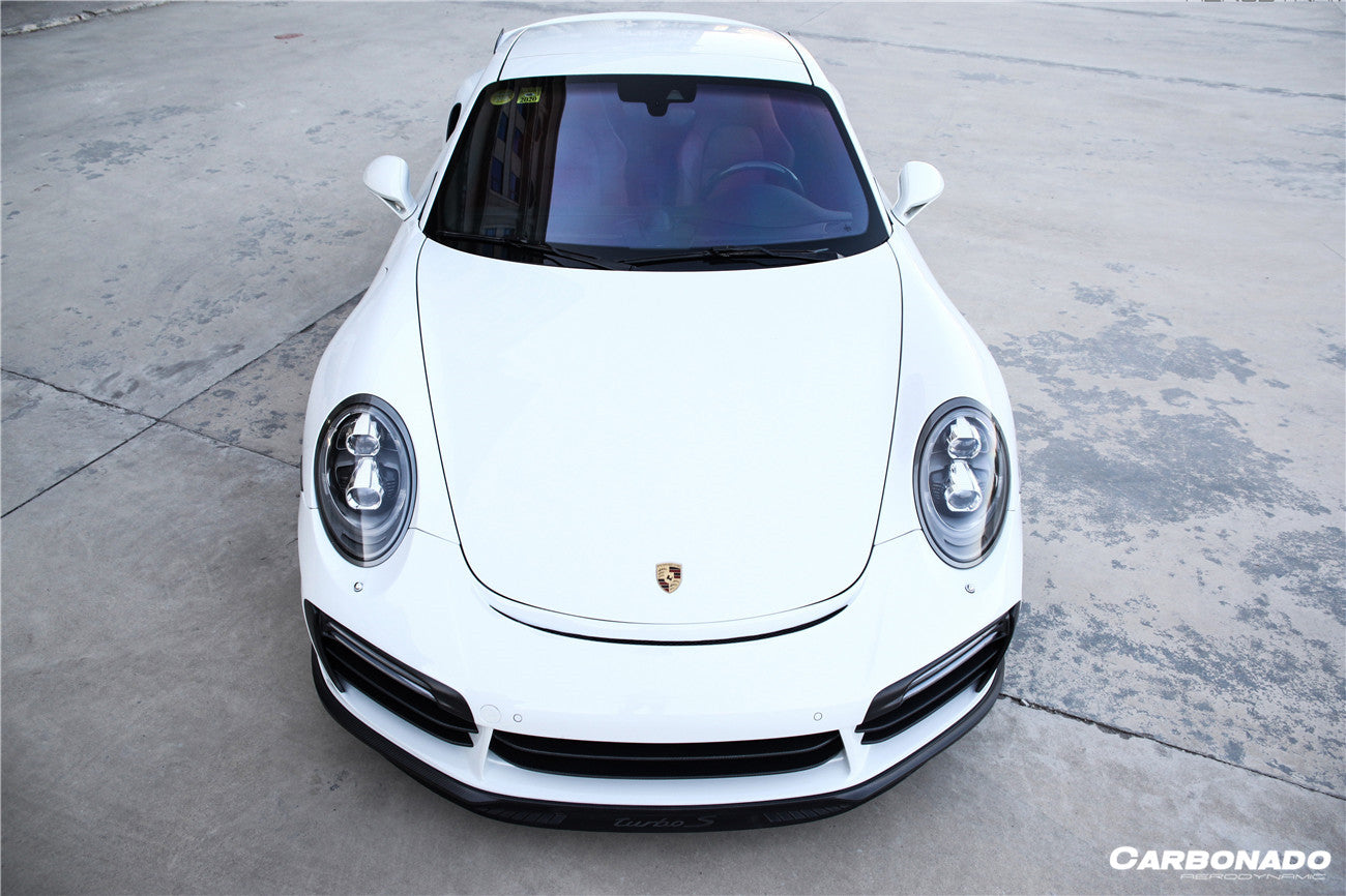 Parachoques delantero estilo TP para Porsche 911 991.2 Turbo s Carbonado 2016-2019