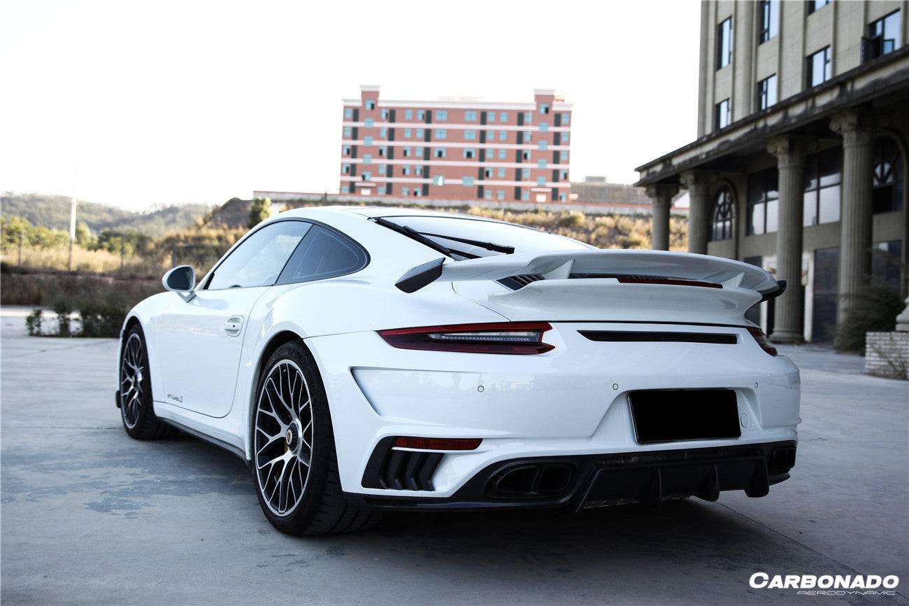 Carbonado 2016-2019 Porsche 911 991.2 Turbo s TP Style Rear Bumper