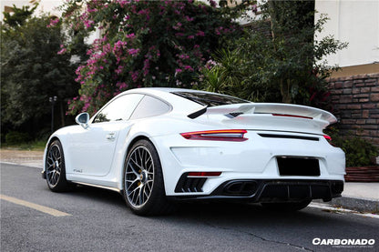 Carbonado 2016-2019 Porsche 911 991.2 Turbo s TP Style Rear Bumper
