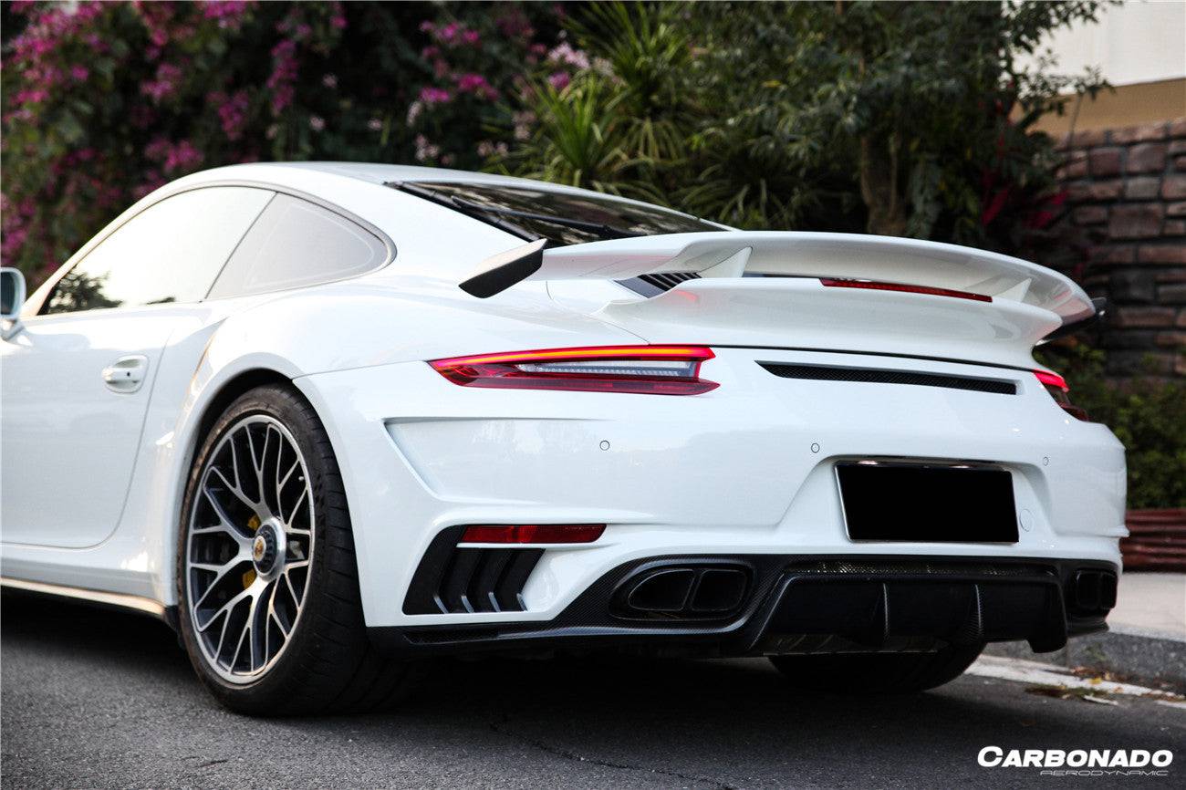Carbonado 2016-2019 Porsche 911 991.2 Turbo s TP Style Rear Bumper