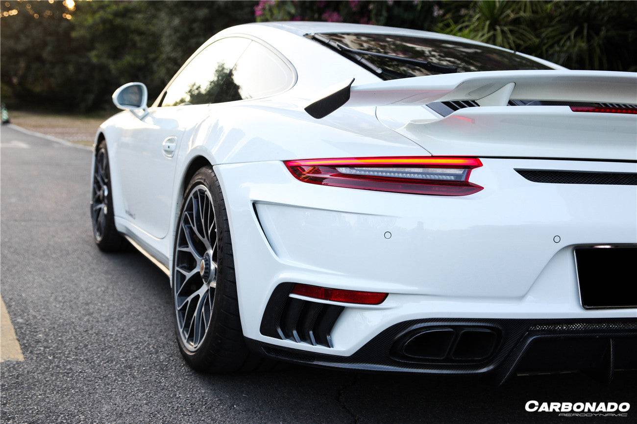 Carbonado 2016-2019 Porsche 911 991.2 Turbo s TP Style Rear Bumper