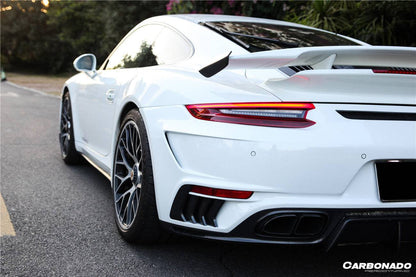 Carbonado 2016-2019 Porsche 911 991.2 Turbo s TP Style Rear Bumper