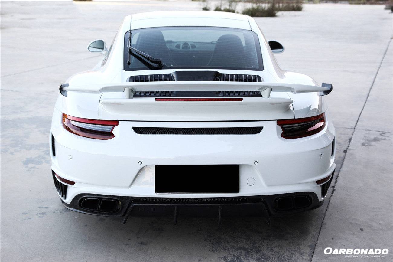 Carbonado 2016-2019 Porsche 911 991.2 Turbo s TP Style Rear Bumper