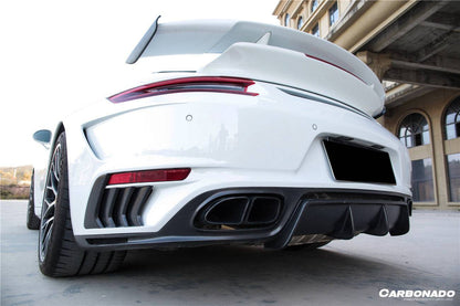 Carbonado 2016-2019 Porsche 911 991.2 Turbo s TP Style Trunk Spoiler Wing