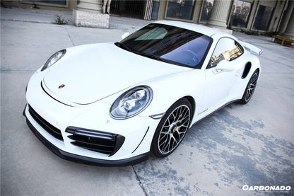 Parachoques delantero estilo TP para Porsche 911 991.2 Turbo s Carbonado 2016-2019
