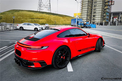 Carbonado 2019-2023 Porsche 911 992 Carrera    S    4    4S TA Style Carbon Fiber Roof Spoiler