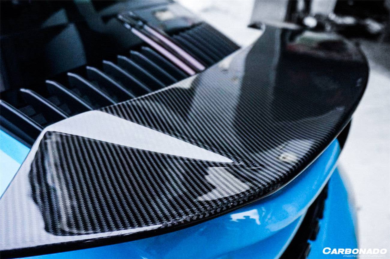 Carbonado 2019-2023 Porsche 911 992 Carrera  S  4  4S  Cabriolet Turbo Style Trunk Spoiler