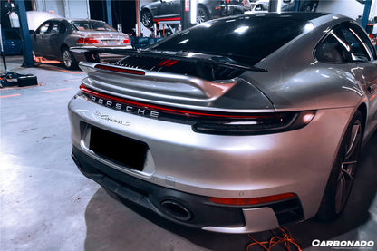 Carbonado 2019-2023 Porsche 911 992 Carrera  S  4  4S  Cabriolet Turbo Style Trunk Spoiler