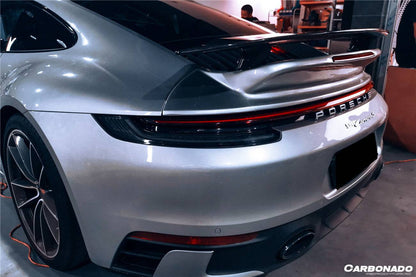 Carbonado 2019-2023 Porsche 911 992 Carrera  S  4  4S  Cabriolet Turbo Style Trunk Spoiler