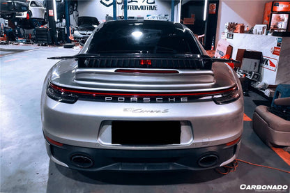 Carbonado 2019-2023 Porsche 911 992 Carrera  S  4  4S  Cabriolet Turbo Style Trunk Spoiler