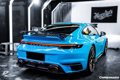 Carbonado 2019-2023 Porsche 911 992 Carrera  S  4  4S  Cabriolet Turbo Style Trunk Spoiler