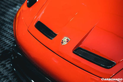 Carbonado 2019-2024 Porsche 911 992 Carrera & S & 4 & 4S & Targa & Turbo S GT3 Style Hood